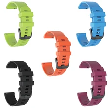 Регулируемый силиконовый ремешок для наручных часов со стразами с принтом булавка с пряжкой Сменные аксессуары для samsung Galaxy Watch 42 мм