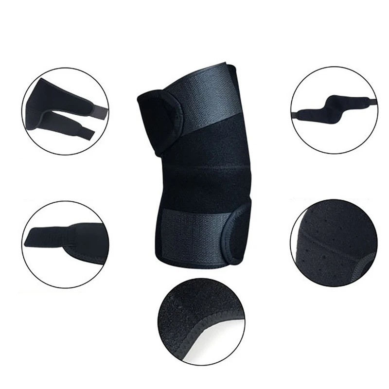 1 шт. для мужчин и женщин Регулируемый защитный рукав налокотник протектор защита суставов ремень Скоба Спортивная одежда для фитнеса