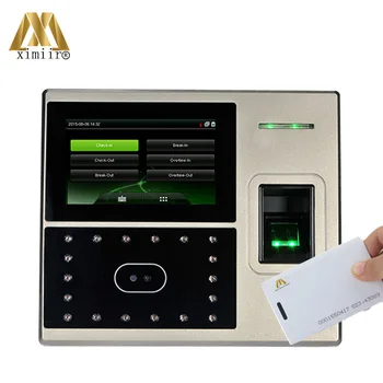 

Uface800 Face And Fingerprint Time Attendance And Access Control System TCP/IP Fingerprint Time Recorder With RFID Card Reader