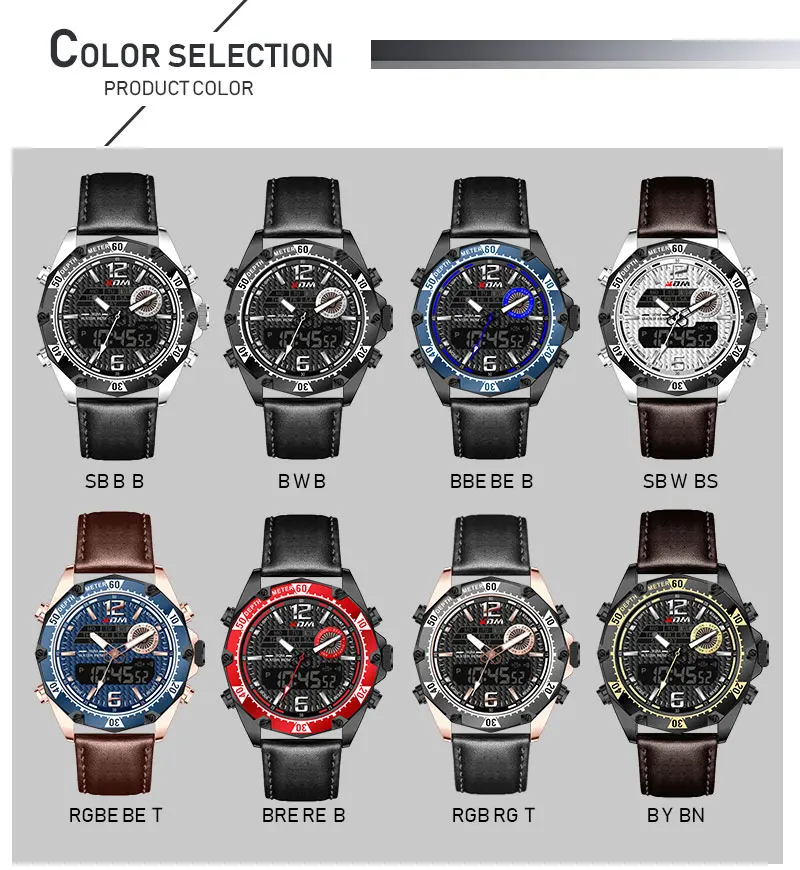 KDM Relojes Hombre двойной кварцевый цифровой цинковый сплав чехол светодиодный ночной люминесцентный спортивные мужские часы zegarek meski для пешего туризма