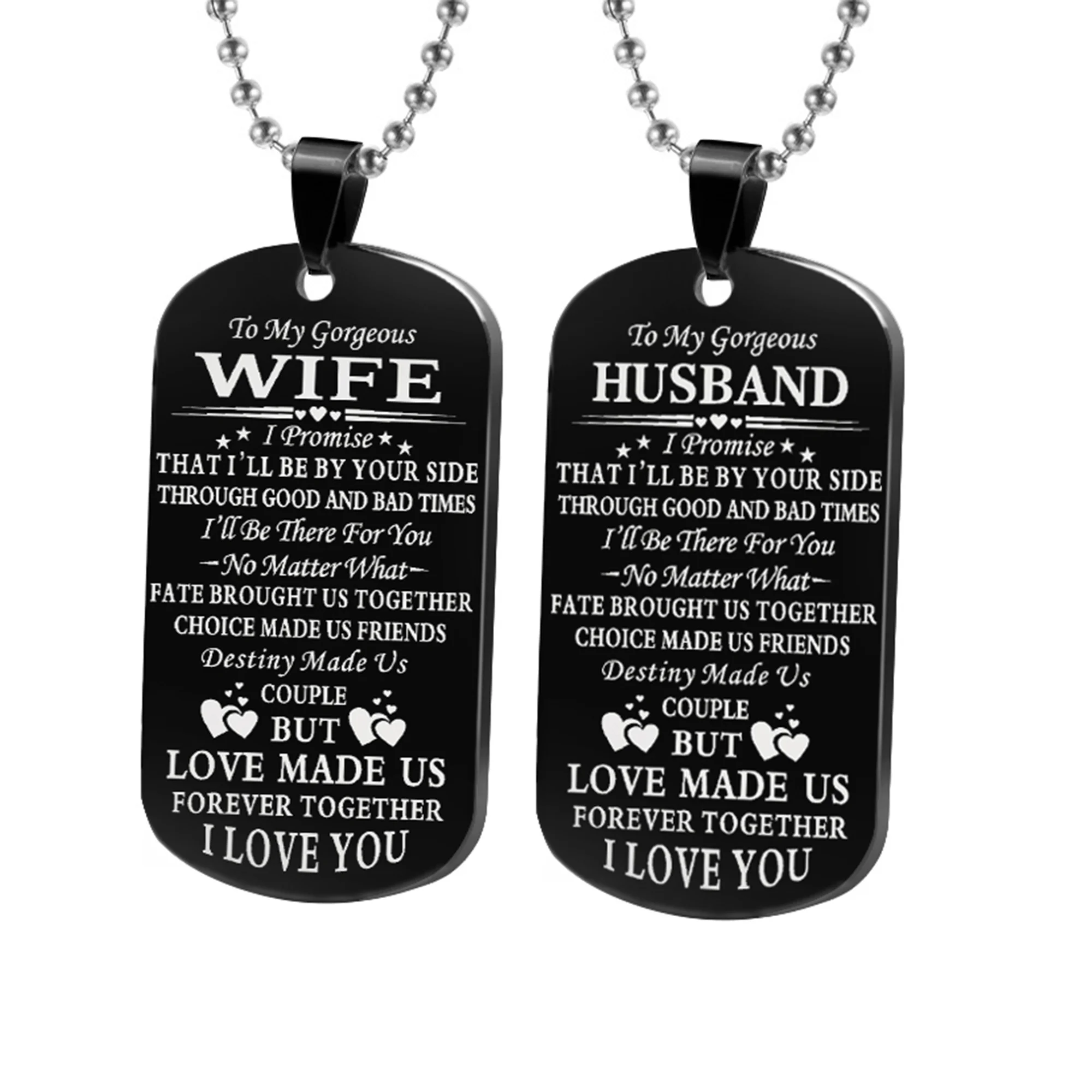 2019 модные классические ювелирные изделия для пар женский брелок из нержавеющей