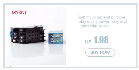 1 шт. LY2NJ HH62P HHC68A-2Z электронное Микро Мини электромагнитное реле 10A 8PIN катушка DPDT с гнездом база DC12V, 24 В AC110, 220 В