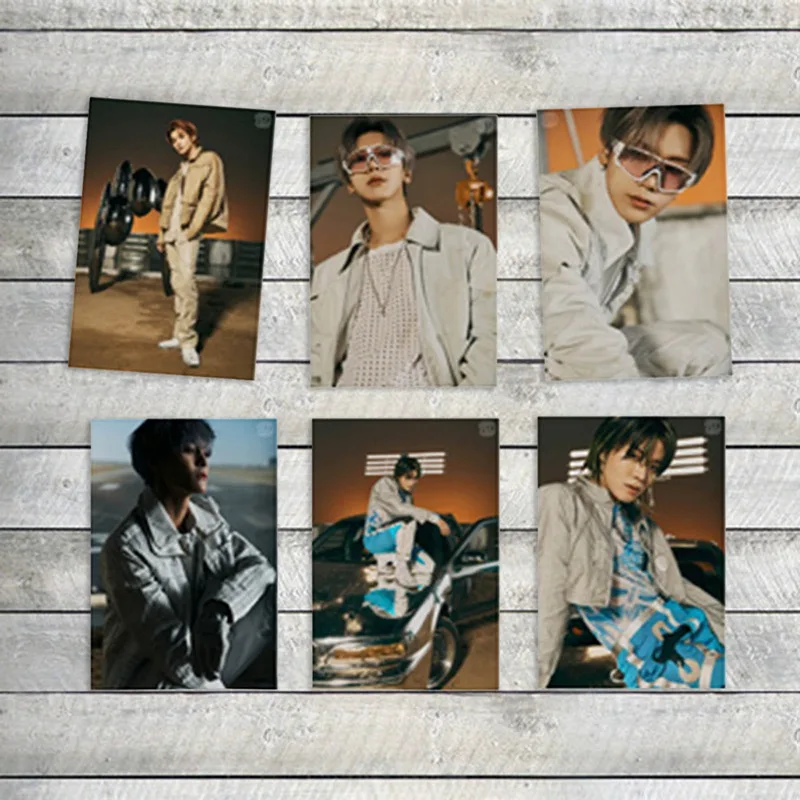 

46PCS/Set K-pop NCT 2020 New Album RESONANCE Pt. 1 LOMO Cards HD Printed Paper Photo Cards with Metal Box For Fans Gift