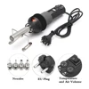 Portable Heat Hot Air Gun BGA Rework Solder Station 8018LCD 450W Blower +Adjustable Electric Soldering Iron 220V 60W Desoldering 4