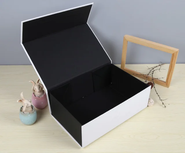 Caja de embalaje de regalo con forma de libro mate personalizada, caja de  regalo con imán, cierre magnético, inserto de espuma, C00004 - AliExpress