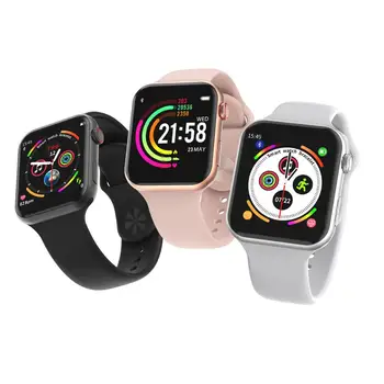 

Smart Watch F10 Full Touch Screen Heart Rate Blood Pressure Sports Tracker Fitness For Apple IOS Android PK Iwo 8 9 10 W34