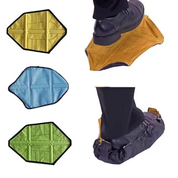 

Quick One Foot Shoe Cover Reused Hands-Free Reusable Shoe Covers Automatic Lazy Shoe Cover Quick Shoe Cover
