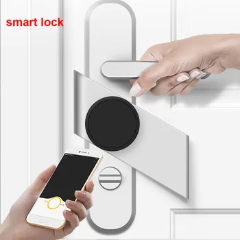 

Smart Door Lock Home Keyless 4Key Black S3 Smart Lock Home Keyless Lock with Smart Key Easy Installation