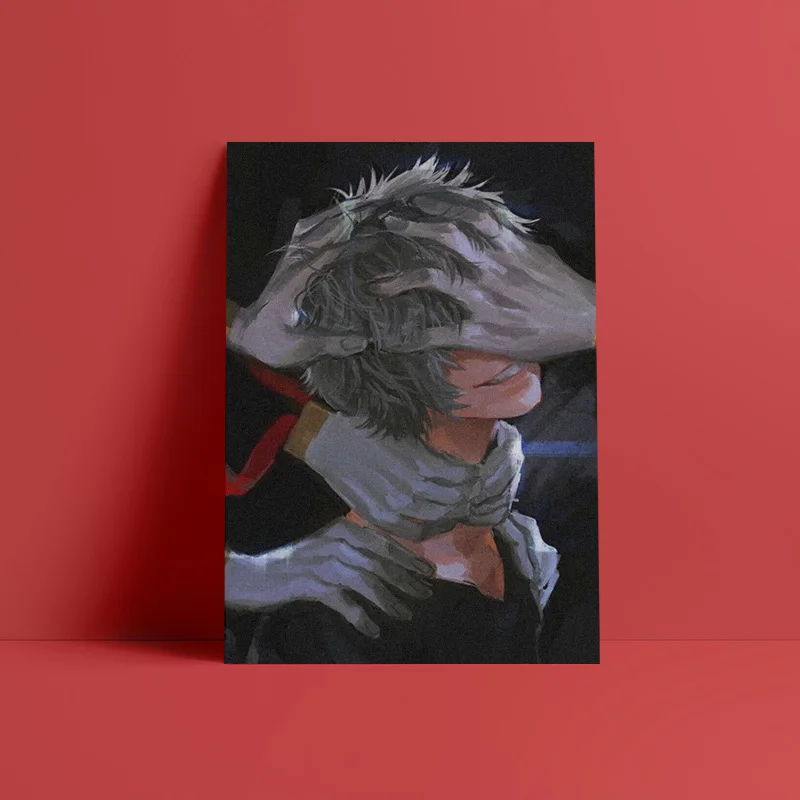 Tomura Shigaraki Boku no Hero Academy настенное искусство, украшение на холсте, постеры, принты для гостиной, домашняя декоративная картина для спальни