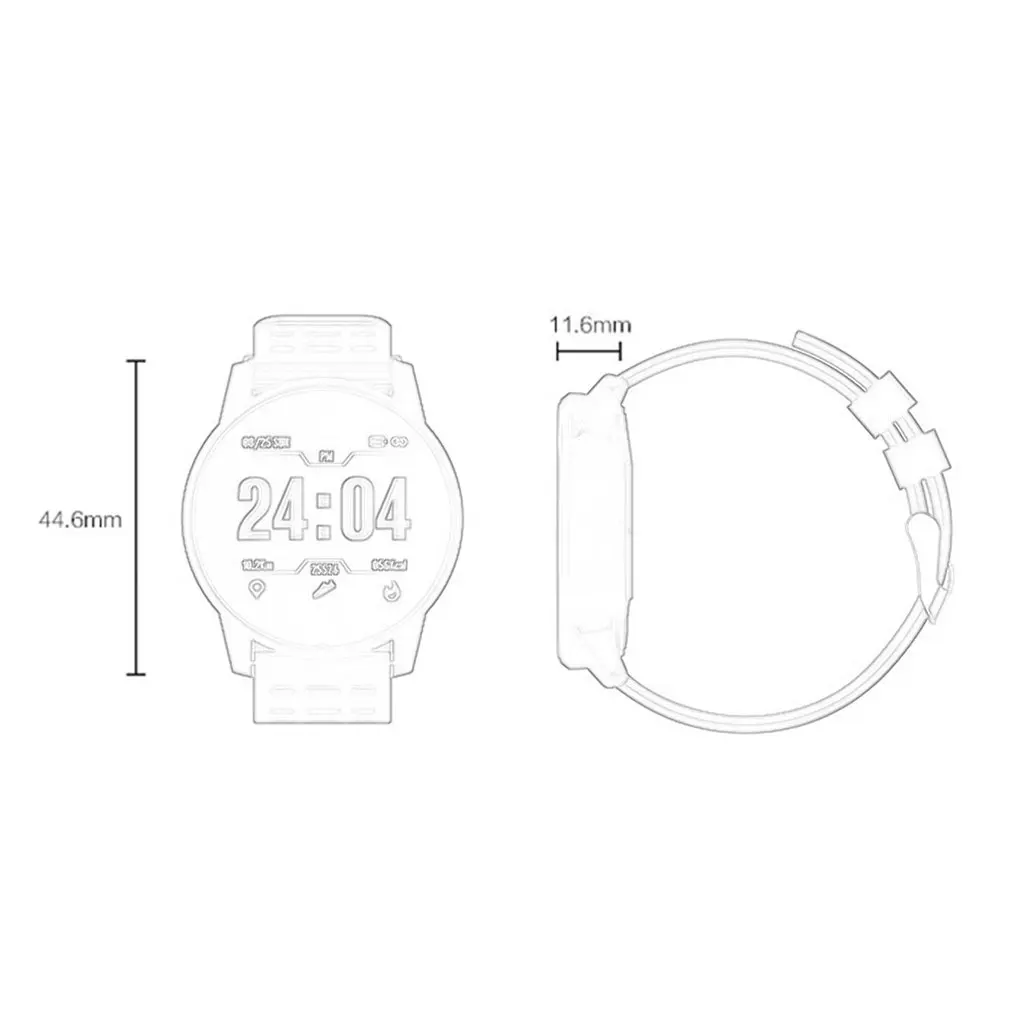  Smart Bracelet B2 Smart Watch Creative Silicone Gift Men And Women Outdoor Sports Bracelet Pedomete