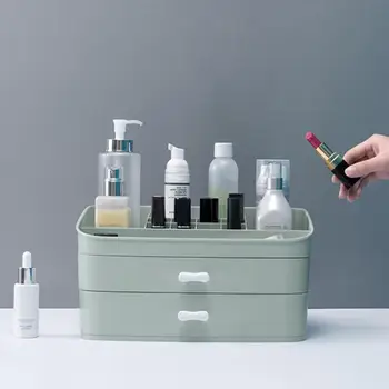 

Cosmetic Makeup Organizer Cosmetic Storage Box Drawer Organizer Desktop Sundries Jewelry Nail Polish Container Large Capacity