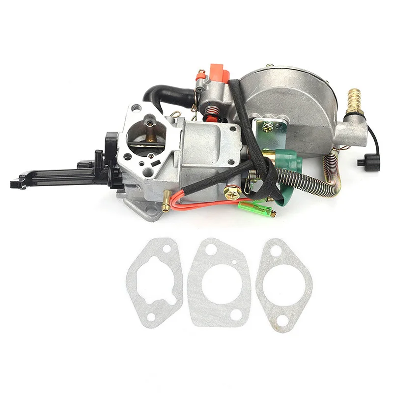 

Carburetor Universal Dual Fuel For LPG/NG Honda GX390 188F 5000W Carburetor Dual Fuel Gaskets