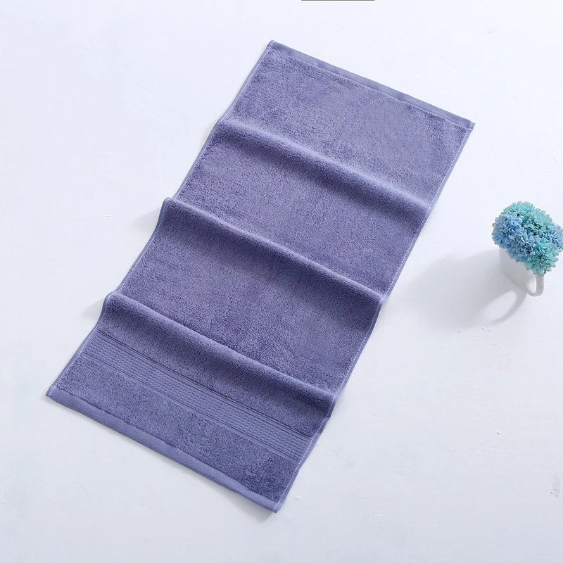 1 шт. модное чистое и свежее стильное полотенце для лица из хлопка, мягкое и удобное, защищает вашу кожу 33x72 см - Цвет: Blue