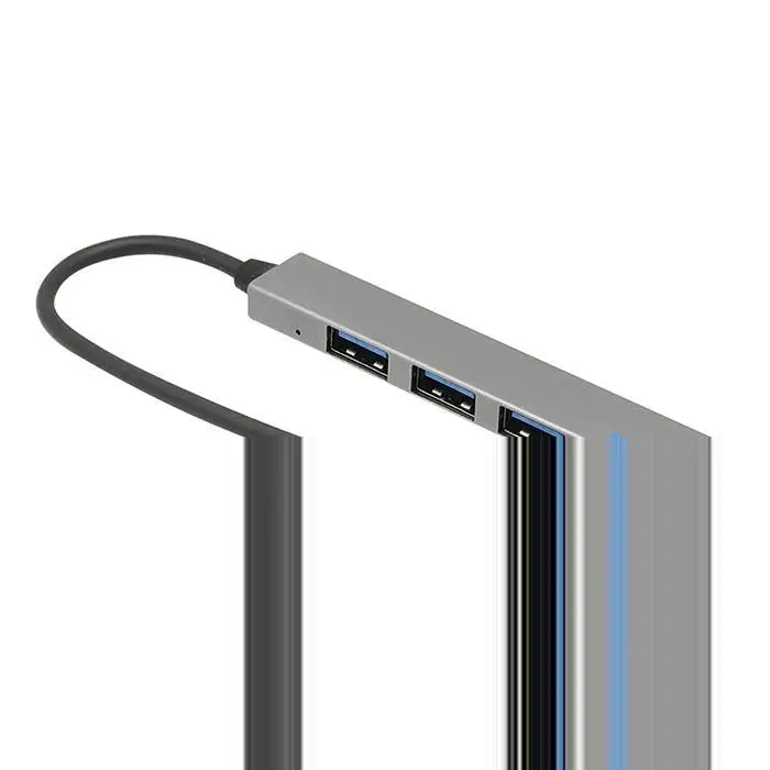 Type-C до 3 портов USB концентратор OTG адаптер USB3.1 SD 17 см/6,7 дюйма кардридер серебристый, серый
