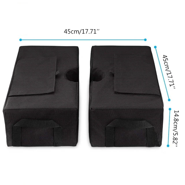 Esernyő Alap Nehéz Táska Hordozható Kerek Terasz Leszerelhető Szélálló Rögzített Homokzsák Alkalmazható