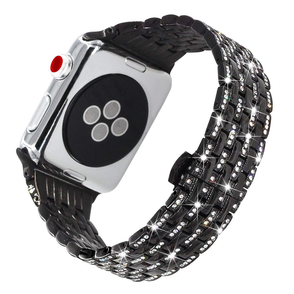 Браслет из нержавеющей стали для Apple Watch 38 мм 42 40 44 мм|Ремешки часов| |