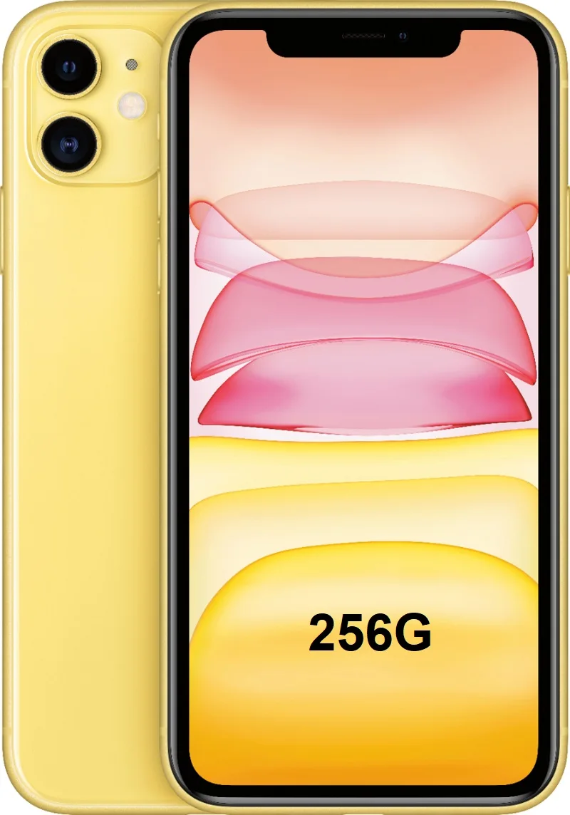 Новинка, Apple iPhone 11, двойная камера 12 МП, A13, чип, 6,1 дюйма, жидкий дисплей retina, IOS, смартфон, LTE, 4G, медленный, Селфи, MI, Wi-Fi, 6 - Цвет: Yellow 256G