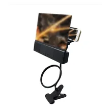 Мобильный увеличитель для экрана телефона Bluetooth стерео динамик видео усилитель usb зарядный интерфейс регулируемый угол Телескопический зажим