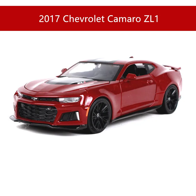 Maisto 1:24 Corvette Muscle Car Roadster имитация сплава модель автомобиля моделирование украшение автомобиля коллекция подарочная игрушка - Цвет: 2017-ZL1