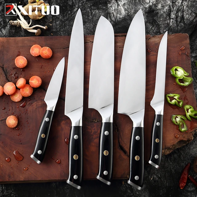 Kitchen Knife Set Professional Chef Set  Set Professional Chef Kitchen  Knives - Kitchen Knives - Aliexpress