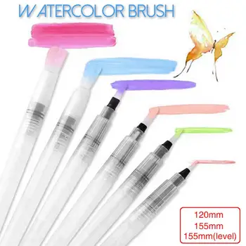 

Portable Paint Brush Water Color Brush Pencil Soft Watercolor Brush Pen for Beginner Painting Drawing Art Supplies
