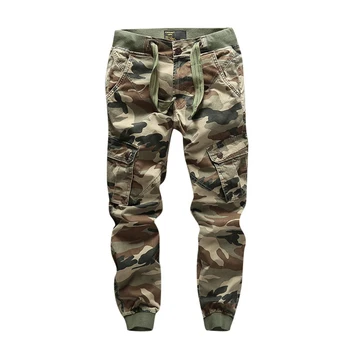 

Japanese Harajuku Vintage Camo Cargo Pants for Men Urban Boys Streetwear Drawstring Multi Pockets Camouflage Pants Plus Size