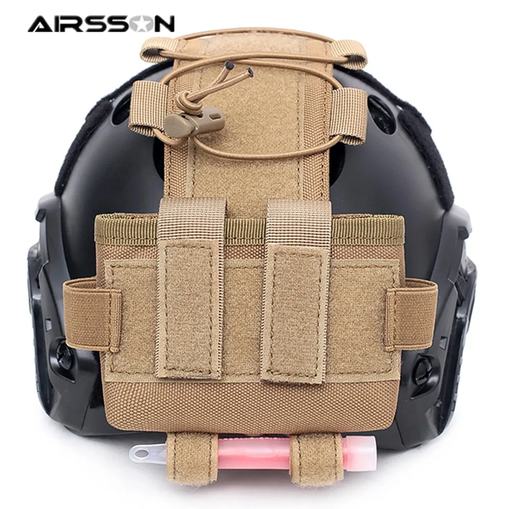 Tactical Pouch MK2 Battery Case For Helmet Airsoft Hunting Camo Battery Pouch Military Combat FAST Helmet Balance Weight Bags