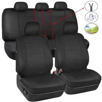 

Car Seat Cover Set Universal auto seat Covers Accessories for geely ck emgrand ec7 x7 mk cross sc7 atlas roewe 550 dongfeng ax7