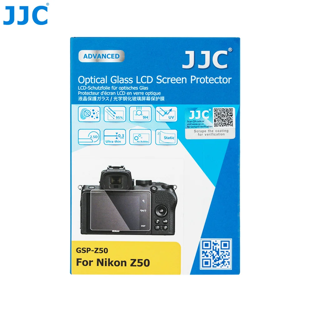 JJC Защита от царапин Закаленное стекло фото для Nikon Z50 Z 50 беззеркальная камера 0 01
