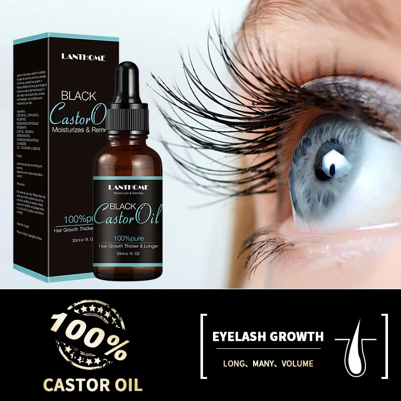 Mabox 30 ML Hair Essential Oil Natural Castor Oil Eyelashes Eyebrow Growth  Prevent Skin Aging Castor Organic Serum|Serum| AliExpress | Mabox Eyelashes Eyebrow  Hair Castor Oil Body Massage Massage Oil 