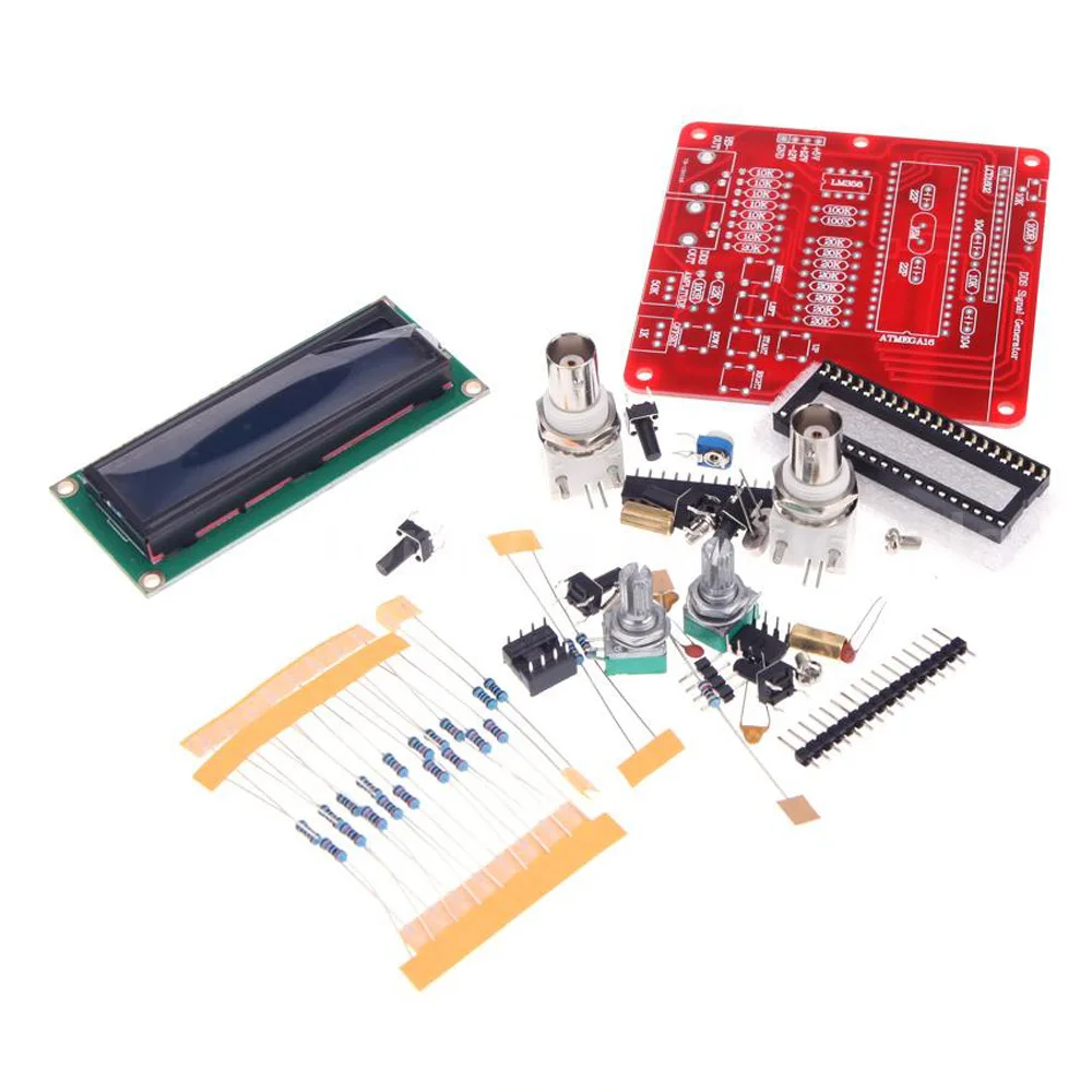 DDS Function Signal Generator Module DIY Kit Frequency Range Generator Square Sawtooth Wave DIY Parts Signal Source Components