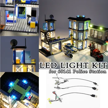 

LED Light Kit for 60141 Police Station Decoration Moc Building Blocks Toys Bricks Decorative Lights
