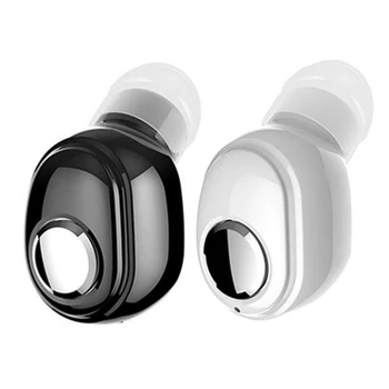 

Single Ear Wireless Earbud L15,Bluetooth 5.0 Headset In-Ear Mini Invisible Headphone Sweatproof Sport Earphone for Mic USB Charg