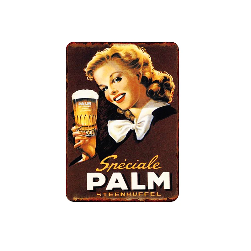 Винтажная металлическая табличка для вина Guinness Havana Коктейльная Жестяная