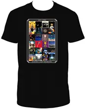 Camisa de verão de boa qualidade do estilo do verão dos álbuns do elo/jeff lynne