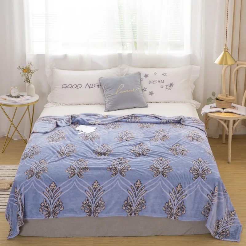 Плед фланелевые одеяла коралловые крышки горячий домашний текстиль теплое мягкое покрывало одеяла на диване - Цвет: 30