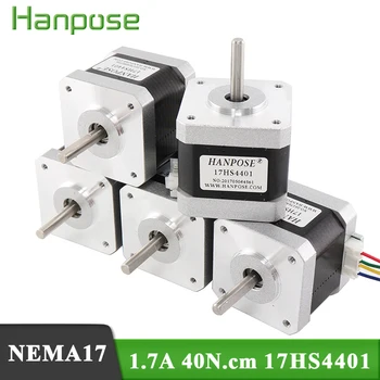

Nema17 Stepper Motor motor 1.7A (17HS4401) 4-lead 1.7A 40N.cm motor for 3D printer motor and CNC milling machine