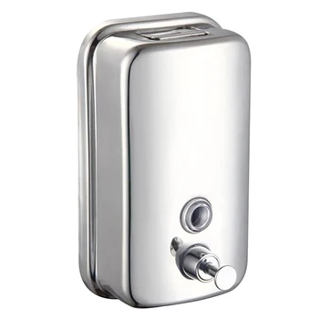 

chrome finish soap/shampoo dispenser mounted shower/bathroom