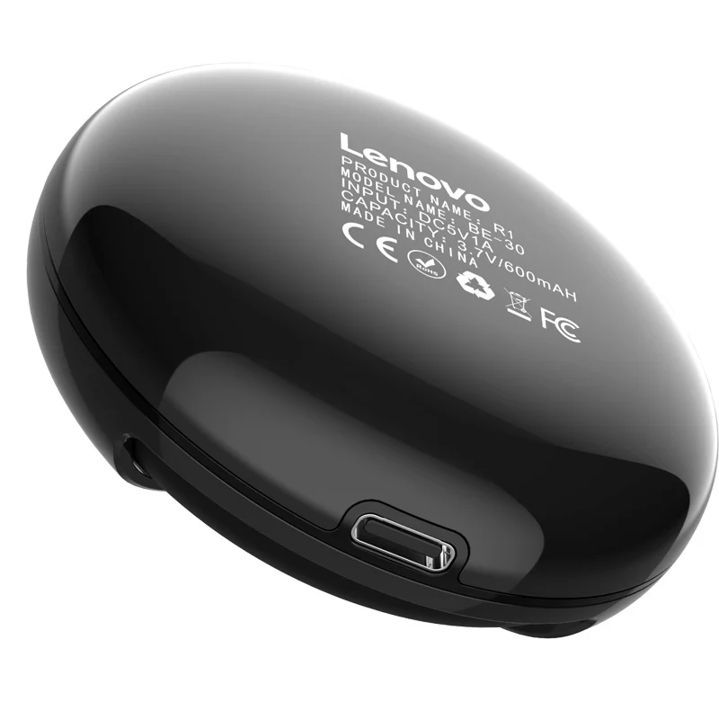 Lenovo R1 Bluetooth наушники TWS беспроводные IPX5 Водонепроницаемый дизайн 5 0 для XiaoMi huawei