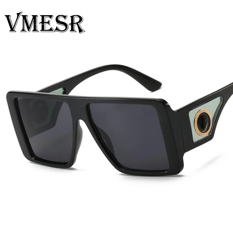 

Sexy Square Sunglasses Women Fashion Brand Oversized Sun Glasses Female Black Brown Shades for Men Ladies Lunette Femme Oculos