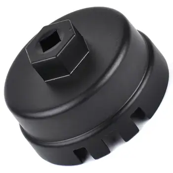 

3/8Inch 14 Flutes Oil Filter Wrench Cap Housing Tool Remover Cup For Toyota Corolla Prius Rav4 Scion Lexus Ct200H
