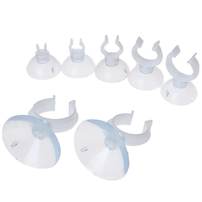

10Pcs Rubber Aquarium Fish Tank Suction Cup Sucker Holders For Air Line Tube Hose Pump Dropshipping