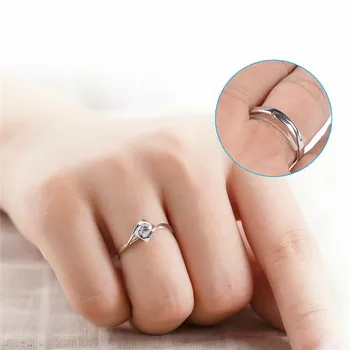 

10PCS Ring Size Reducer Resizer Adjuster For Loose Ring Size Reducer Inserted Guard Tightener Invisible
