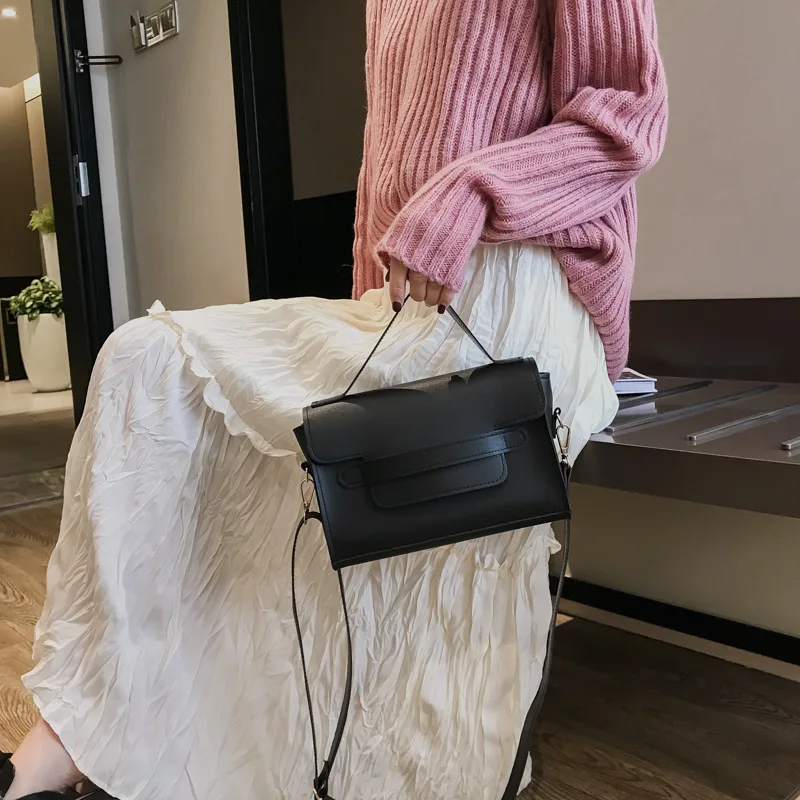 

PU Handbags Bag 2019 Fashion Fashion Shoulder Oblique Handbag Gift Bag Add Logo