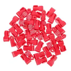 Verrous de sécurité en plastique, 100 pièces, Anti vol, pour magasin, affichage, crochet de verrouillage 