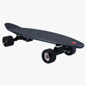 

300W Skate Board Mileage 10km 4 Four Wheels Electric Skateboard Scooter Street Board Max Speed 20km/h With Remote Controller
