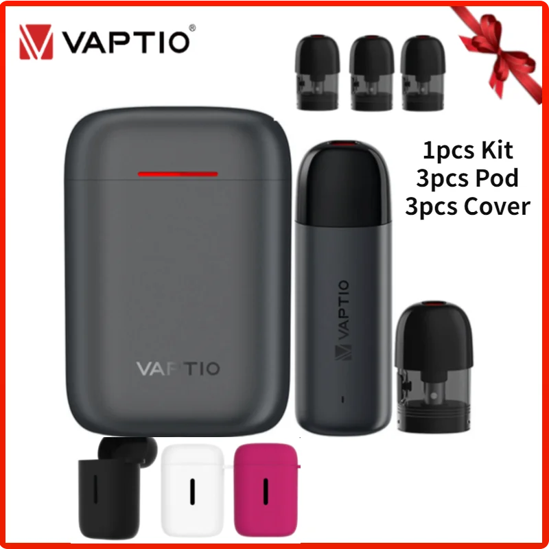 Оригинальная электронная сигарета Vaptio AirGo 1 5 мл картридж 80 мАч аккумулятор 700