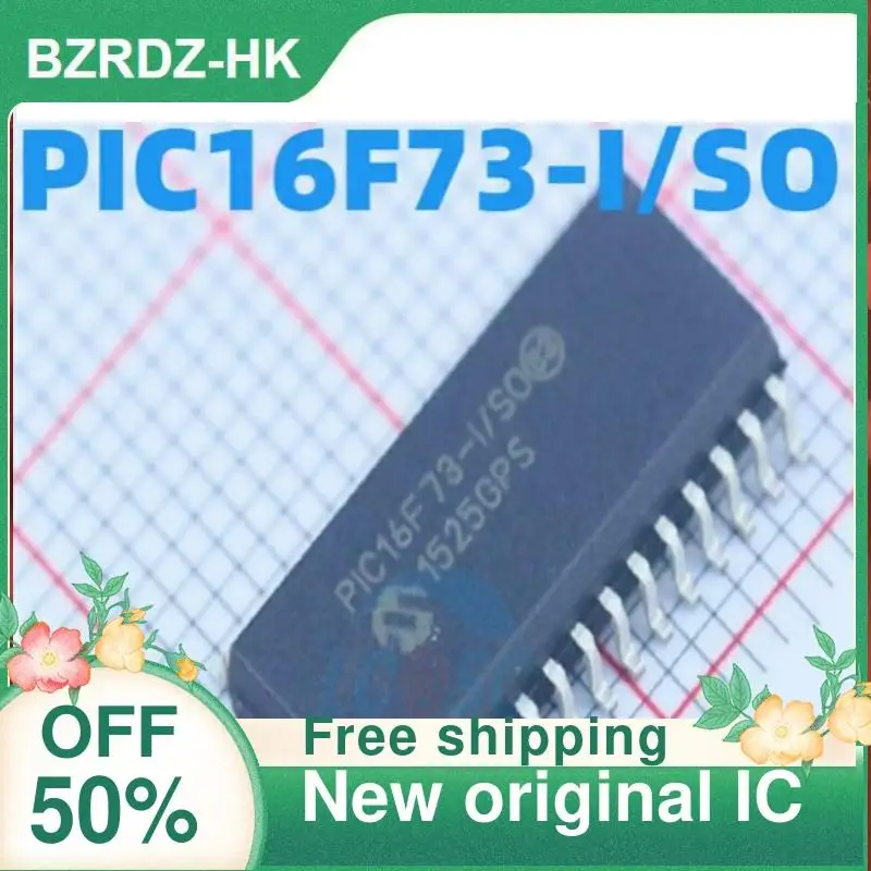 

2-10PCS/lot PIC16F73-I/SO PIC16F73 SOP28 New original IC