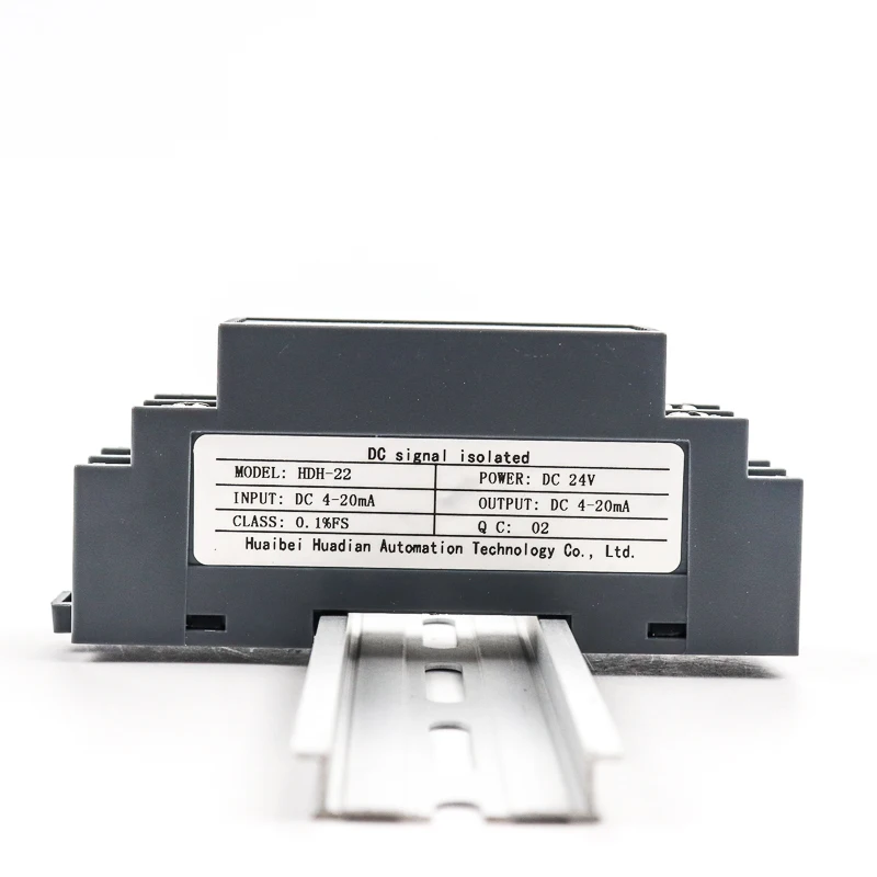 

4-20mA signal converter analog output isolator loop powered 0-10V input isolator