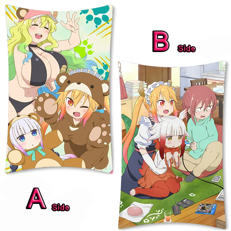 05 Аниме Кобаяши: спешлы Кобаяши Dakimakura обниматься тела чехол отаку подушки с пикантным принтовым наволочка 35x55 см - Цвет: 05